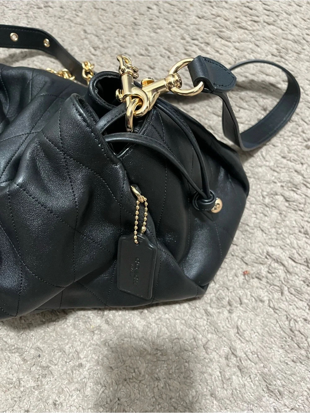 Coach Faye Large Quilted shoulder bag NEW condition